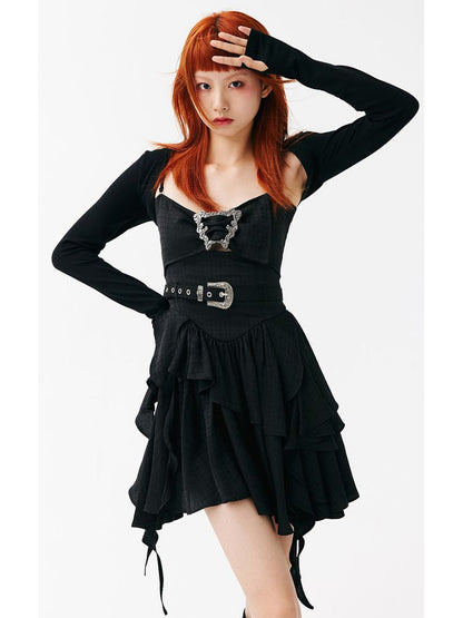 Rock Girl Sling Dress【s0000001556】