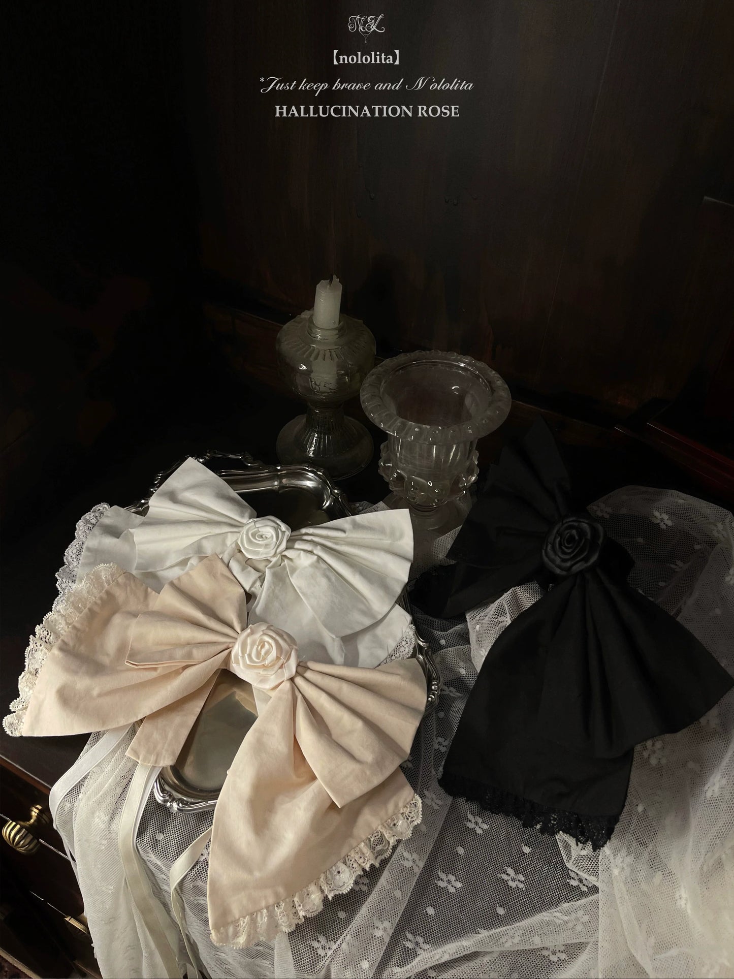 Nololita - Nightingale - Old School Lolita Shirt with Detachable Sleeves