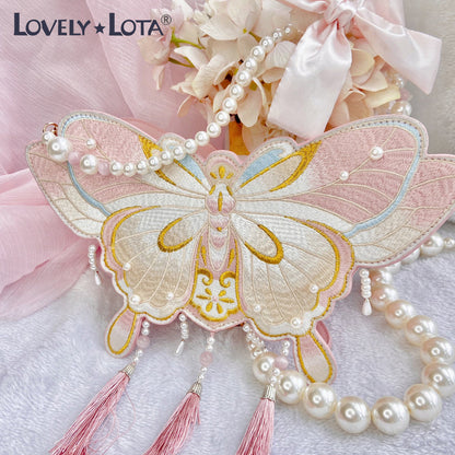 LovelyLota - Butterfly - Chinese Qi Lolita Butterfly Bag