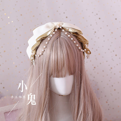 Xiaogui - Gothic Accessories Lolita Bow KC Hairclip