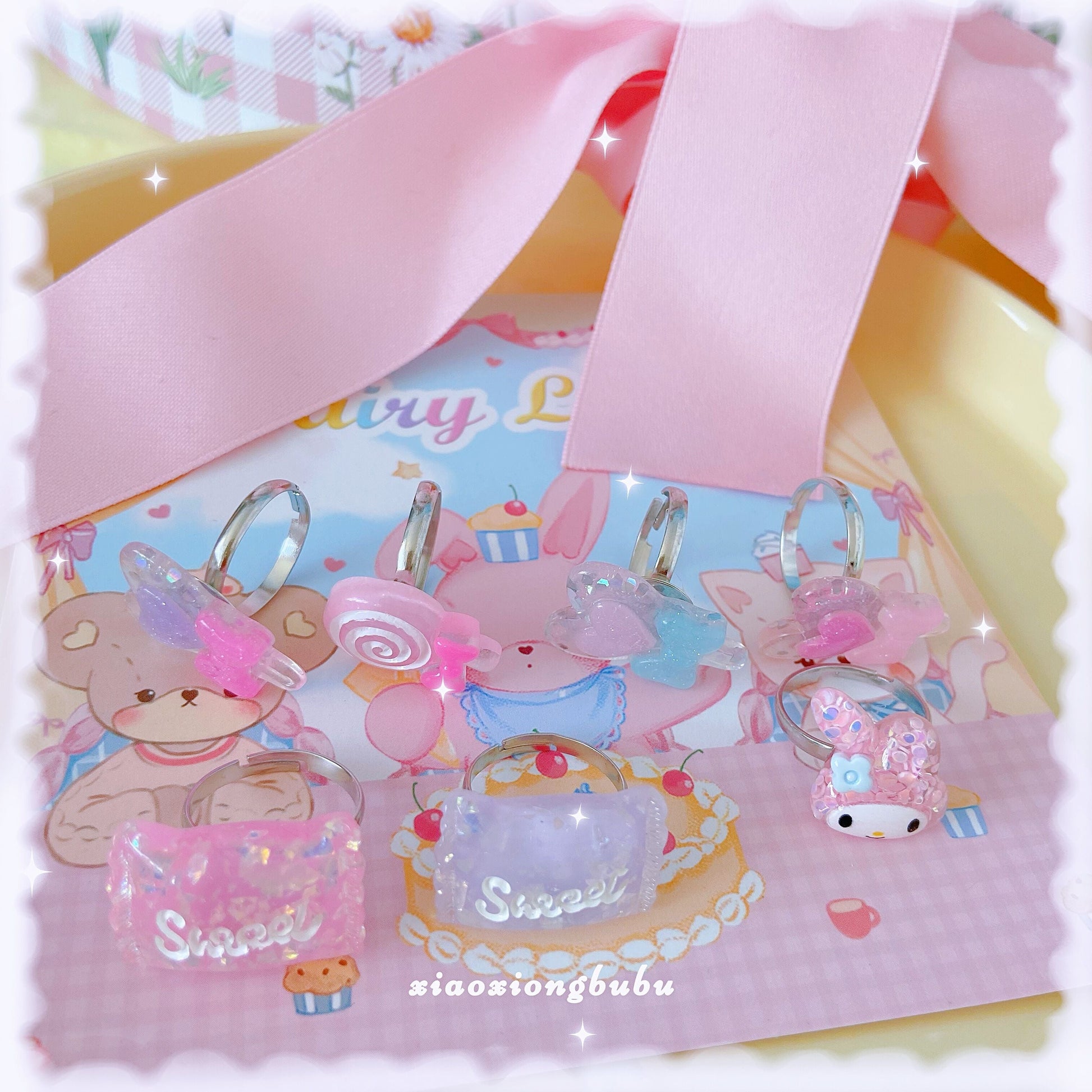 Bear Doll - Kawaii Lolita Ring Sweet Lolita Accessory