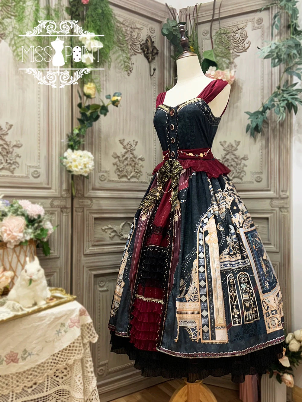 Miss Point - Dusk Best - Egyptian Lolita Dress Set Gorgeous JSK