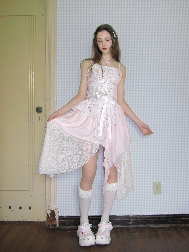 Angel suspender dress【s0000008727】