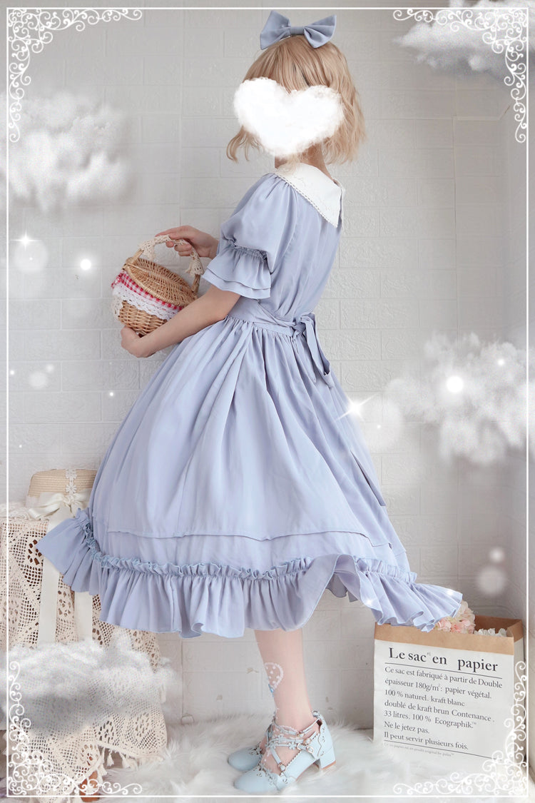 Sweet Wood - Plus Size Vintage Lolita OP Dress