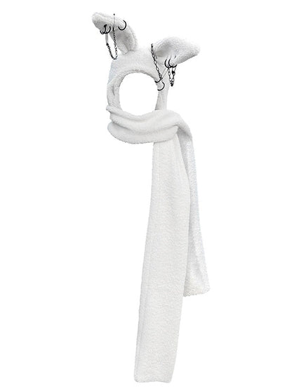 Rebellious Rabbit Scarf Hat【s0000004222】