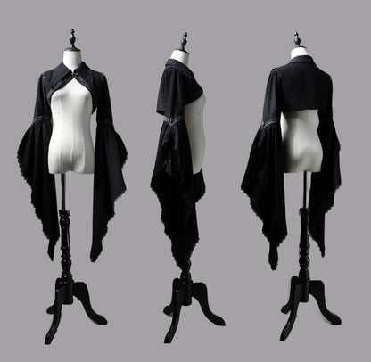 Wuyuzhe - Dragoon Knight 3.0 Version - Western Fantasy Style Lolita Irregular Skirt Set Lolita Vest