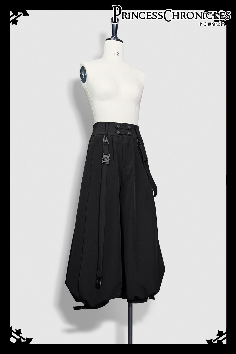 Princess Chronicles - Functional Rabbit - Handsome Gothic Lolita Pantsuit