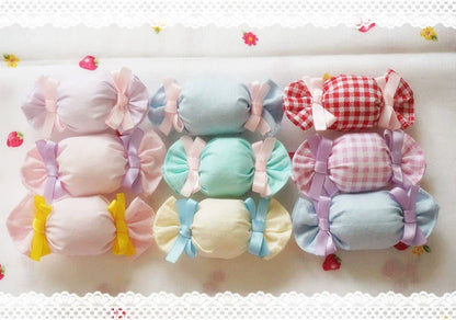 Cat Tea Party - Sweet Lolita Candy Hair Clip Butterfly Bow Brooch