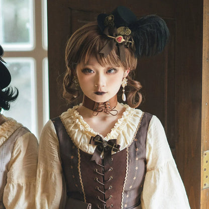 Miss Point - Demon Hunter's Diary - Lolita Accessories Hat KC Necklace Brooch Waistband