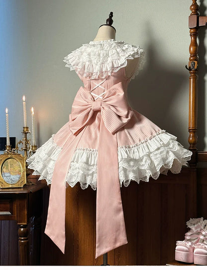 Alice Girl - Arrogant Miss - Sweet Lolita Trailing Large Bow with Long Ribbons