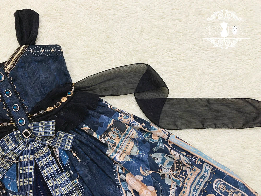 Miss Point - Dusk Best - Egyptian Lolita Dress Set Gorgeous JSK