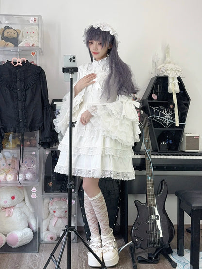 Twilight Zone - Sweet Lolita Blouse Princess Sleeve Shirt Inner Wear