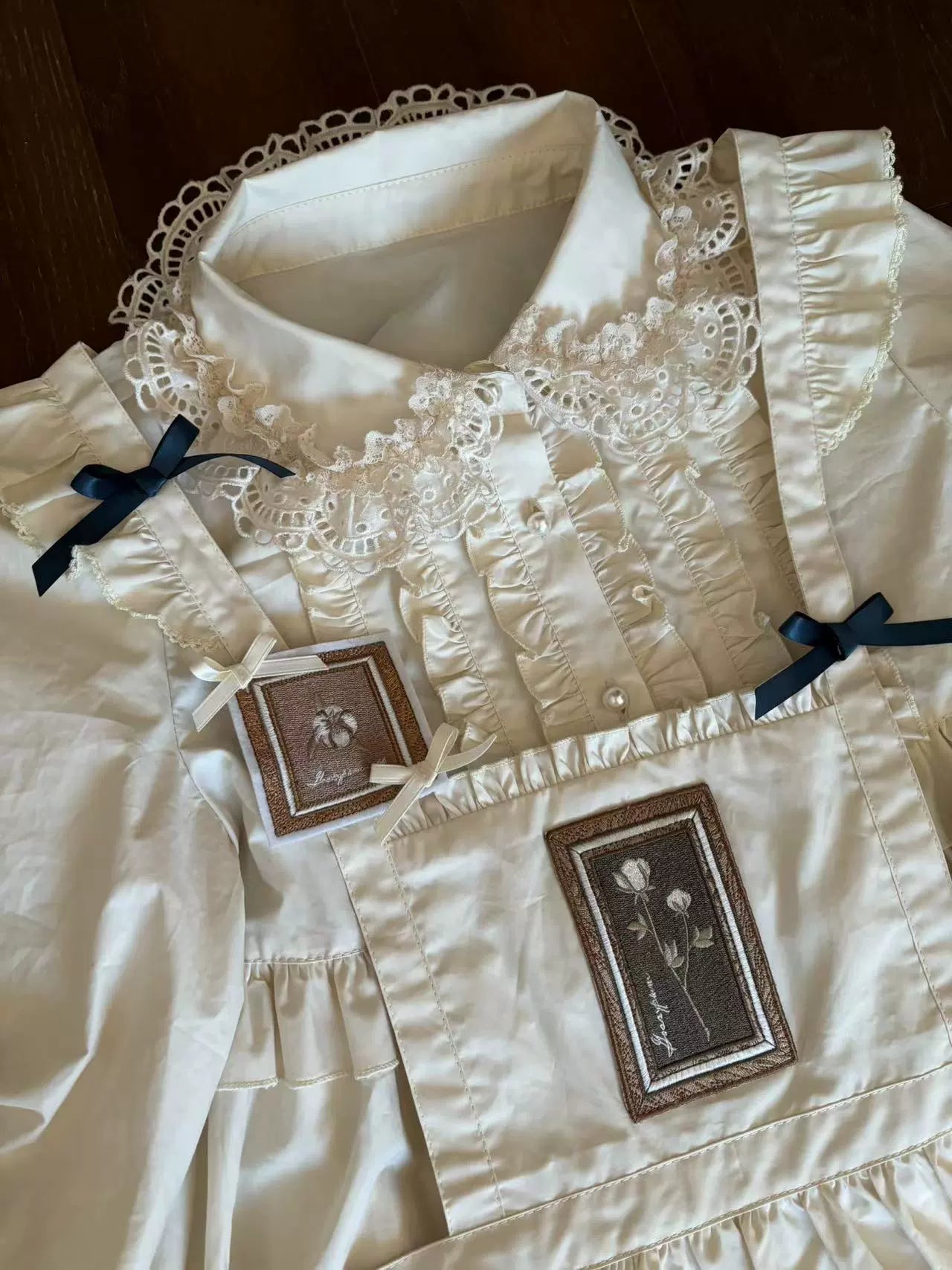 Babyblue - Gretel Bear - Vintage Lolita Dress Teddy Bear Prints Dress