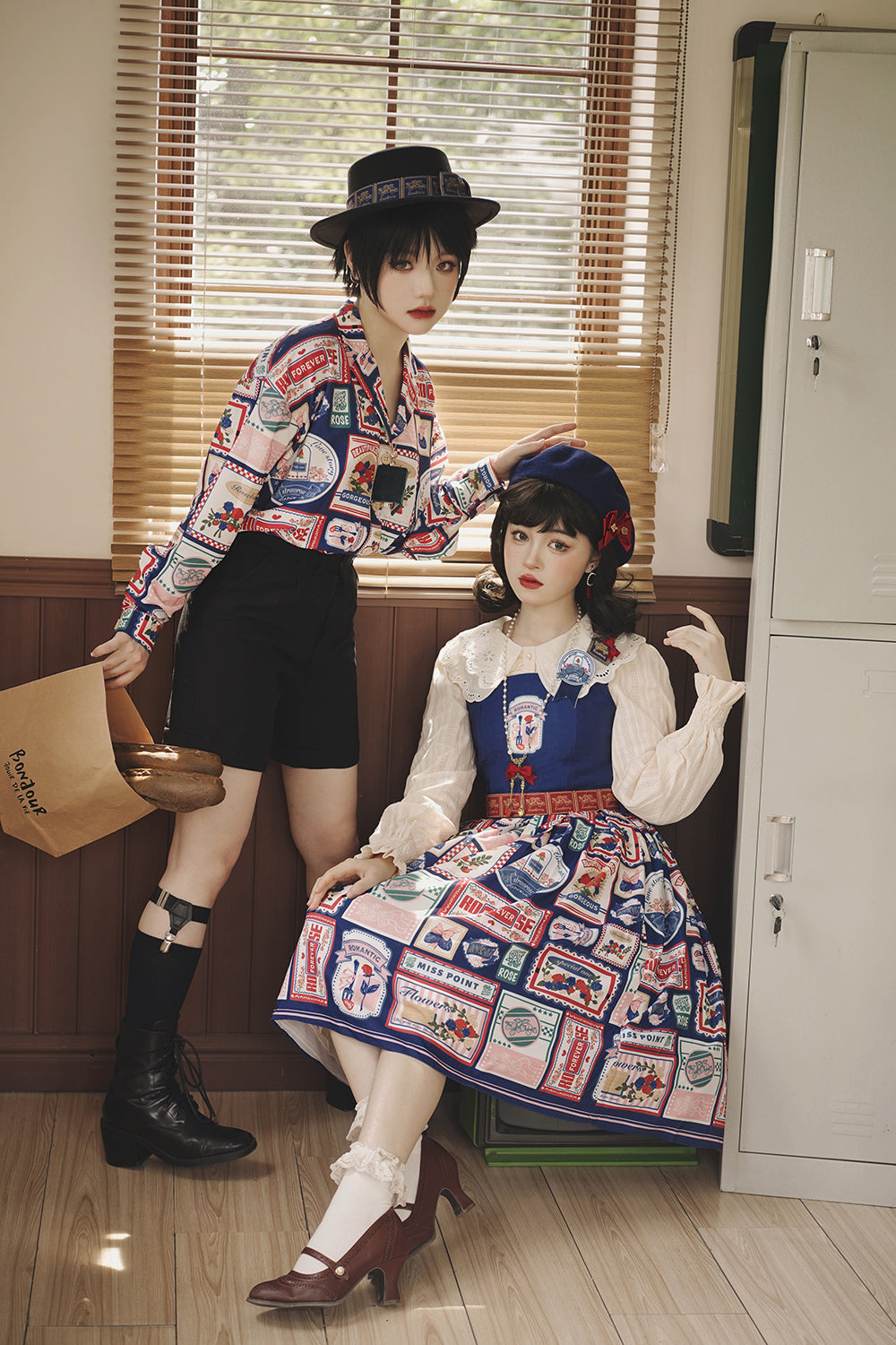 Miss Point - Vintage American Double-layer Lolita Blouse