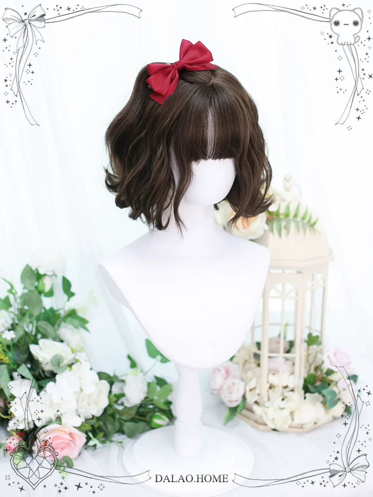 Dalao - Qianqian - Natural Lolita Wig Short Curls Wigs