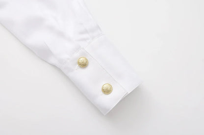 Immortal Thorn - Retro Ouji Lolita Blouse, Detachable Jabot