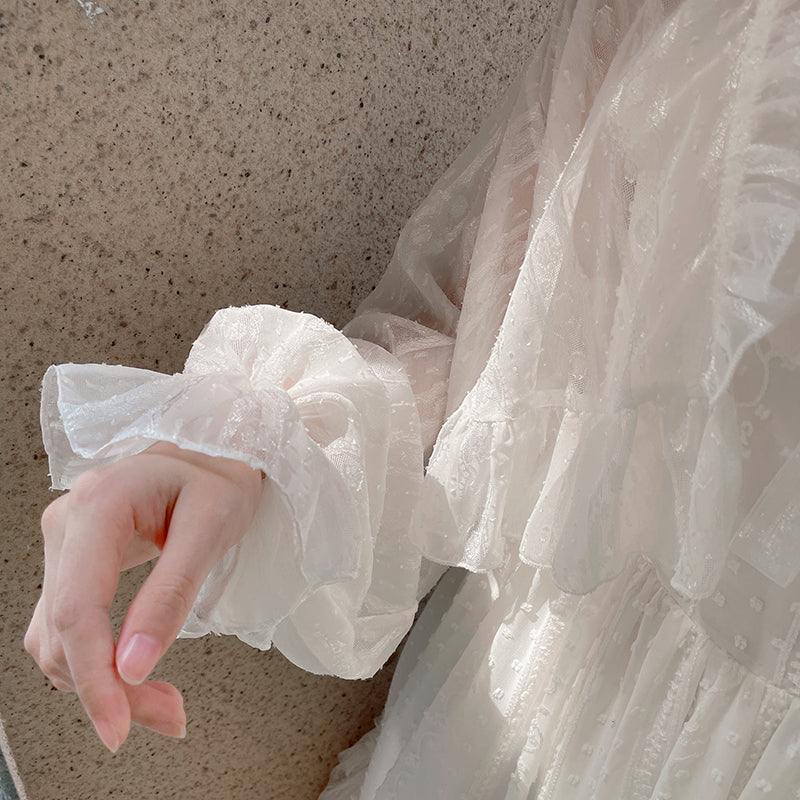 Sakurada Fawn - Chiffon Puff Sleeve Lolita Cardigan