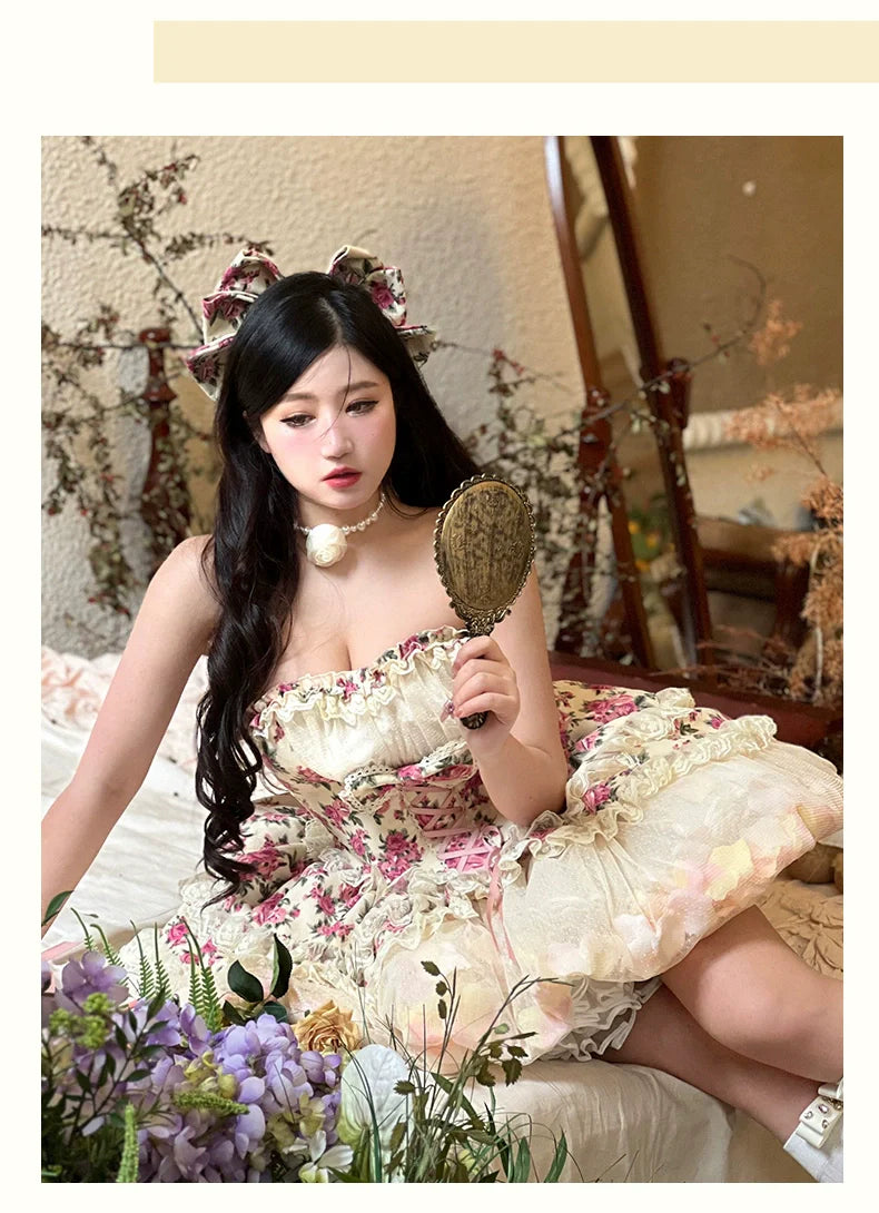 Diamond Honey - Sweet Lolita JSK Dress Sleeveless Dress for Spring Summer