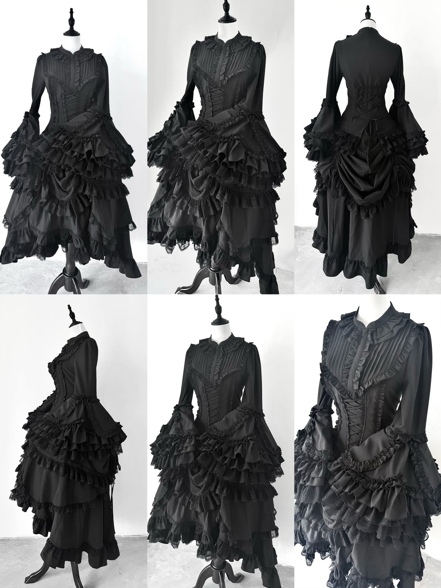 The Original Witch - Phoenix - Gothic Lolita Skirt & Shirt & Jabot For Halloween Festival