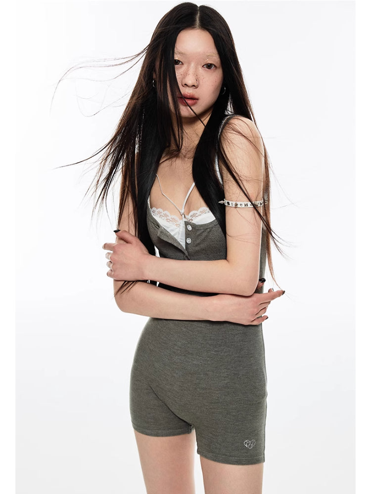 Sexy suspender jumpsuit【s0000007033】