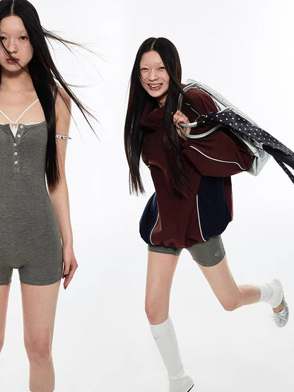 Sexy suspender jumpsuit【s0000007033】