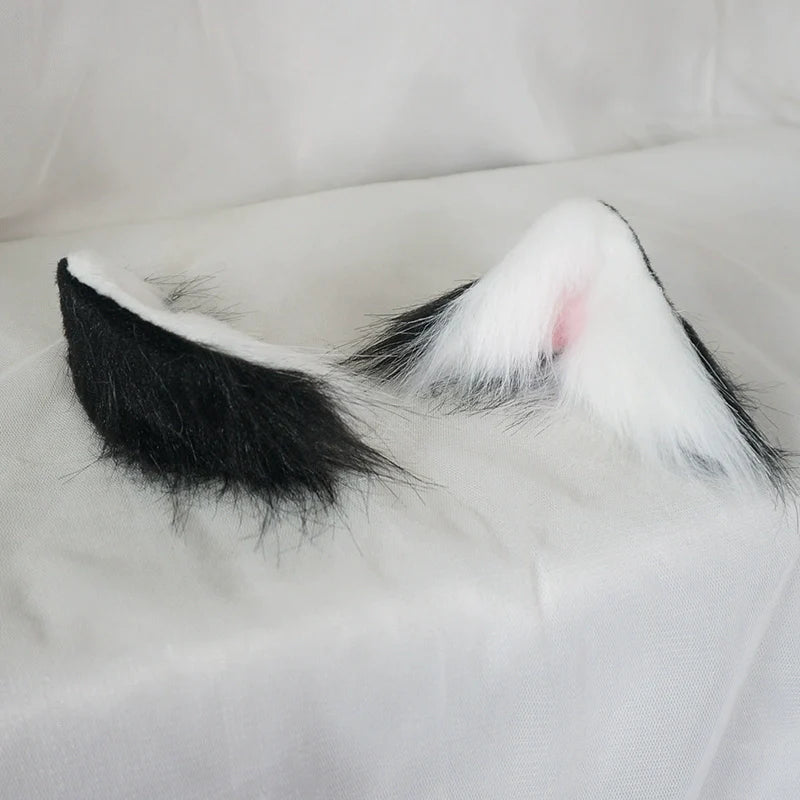 MaoJiang Handmade - Sweet Lolita Headdress Cat Ear Hair Clips