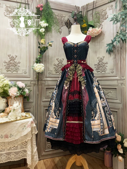 Miss Point - Dusk Best - Egyptian Lolita Dress Set Gorgeous JSK