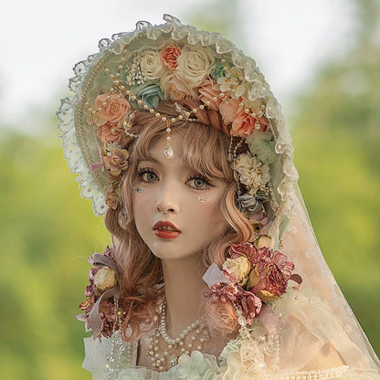 Cat Fairy - Wedding Lolita BNT Hair Accessory Necklace Parasol