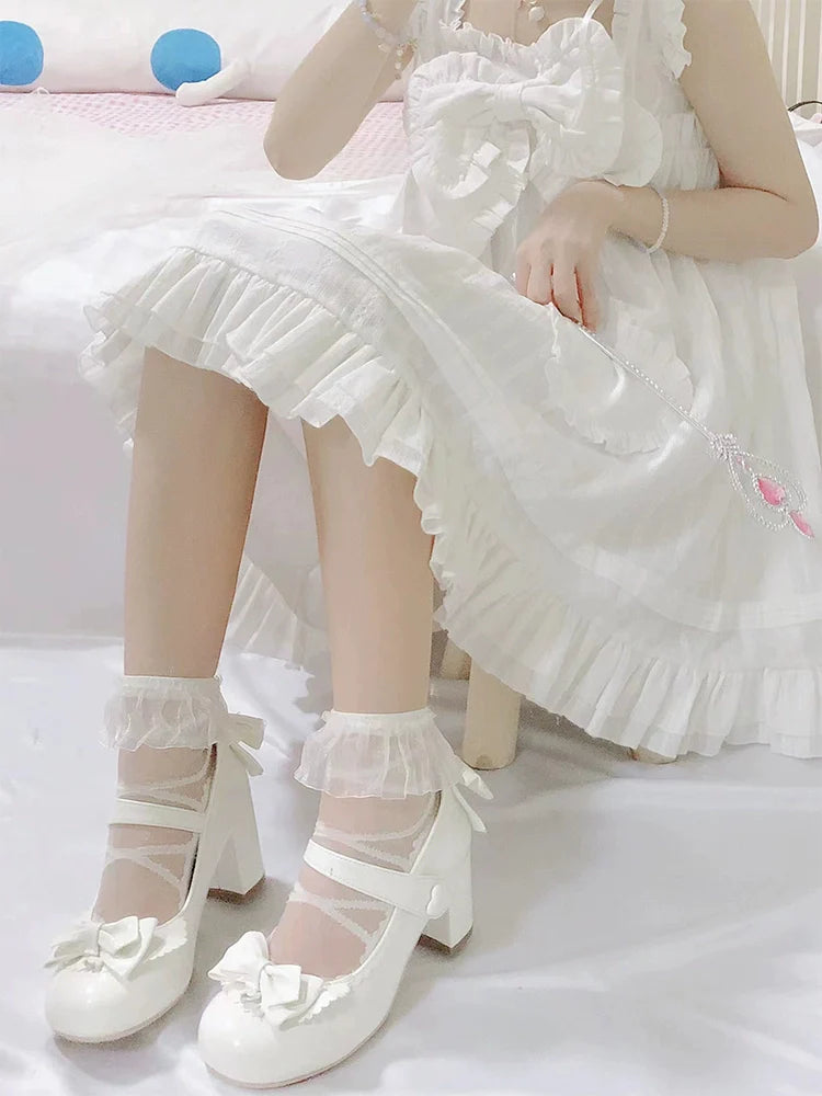 Fairy Godmother - Elegant Lolita Heels Shoes Mary Jane Shoes