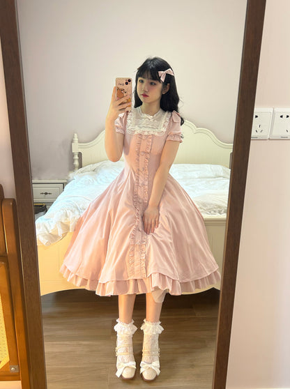 Sweet Wood - Long Vesion Elegant and Vintage Lolita OP