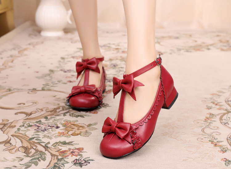Sosic - Mengjiang Kiri - Sweet Lolita Gorgeous Leather Shoes