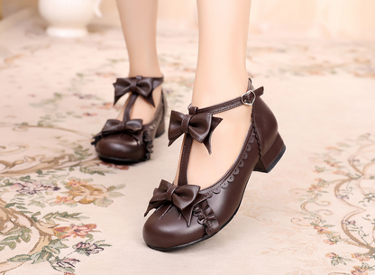 Sosic - Mengjiang Kiri - Sweet Lolita Gorgeous Leather Shoes