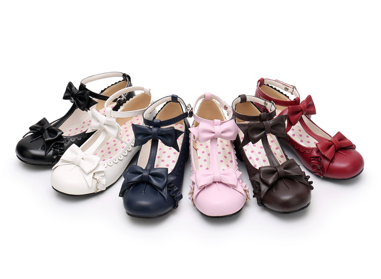 Sosic - Mengjiang Kiri - Sweet Lolita Gorgeous Leather Shoes