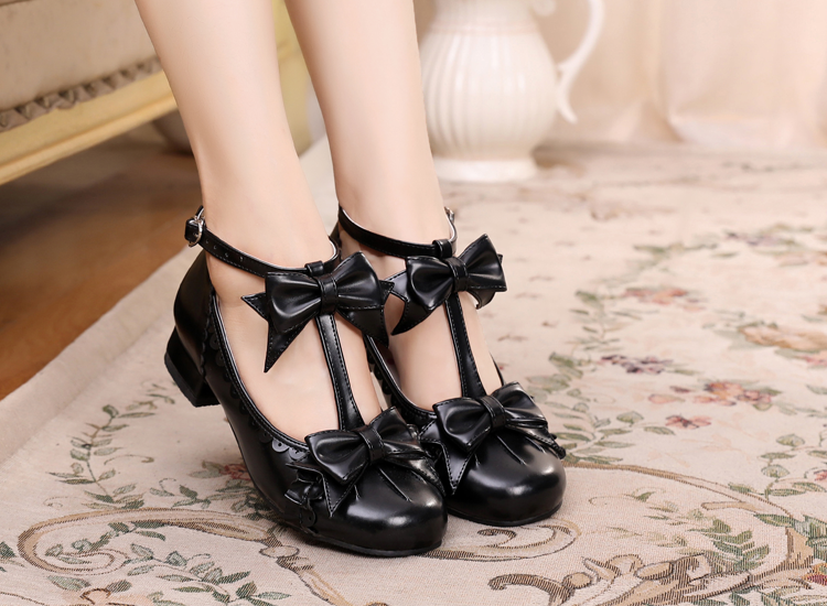 Sosic - Mengjiang Kiri - Sweet Lolita Gorgeous Leather Shoes