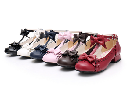 Sosic - Mengjiang Kiri - Sweet Lolita Gorgeous Leather Shoes
