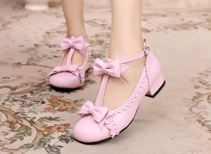Sosic - Mengjiang Kiri - Sweet Lolita Gorgeous Leather Shoes