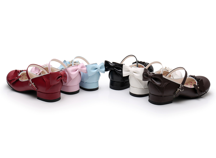 Sosic - Stand Still and Don't Fly - Daily Sweet Lolita Round Toe Handmade Shoes