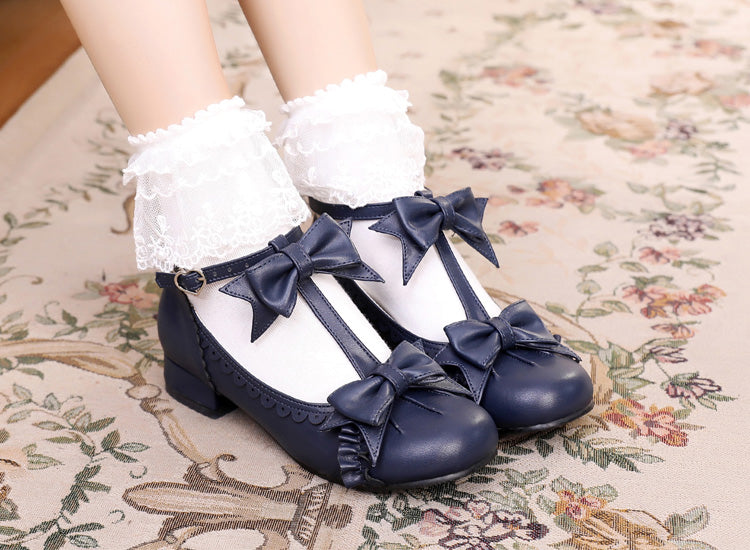 Sosic - Mengjiang Kiri - Sweet Lolita Gorgeous Leather Shoes