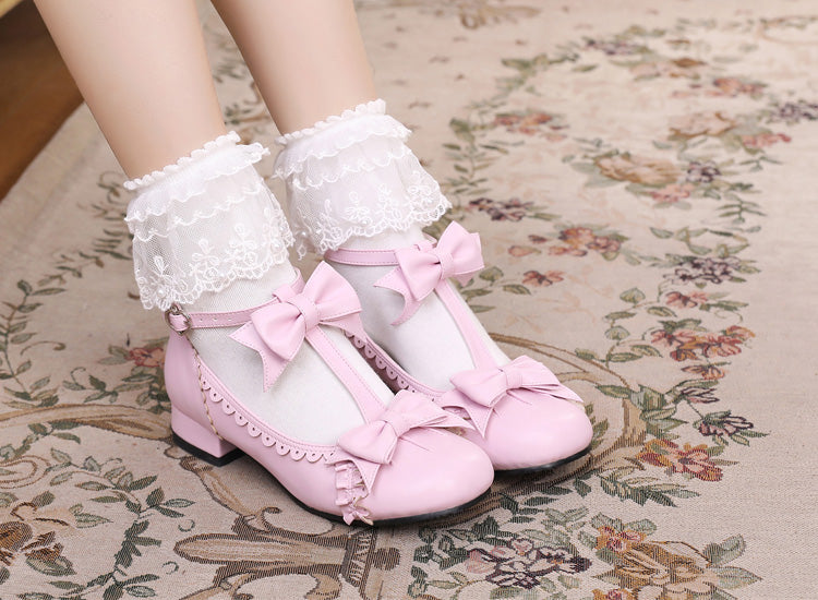 Sosic - Mengjiang Kiri - Sweet Lolita Gorgeous Leather Shoes