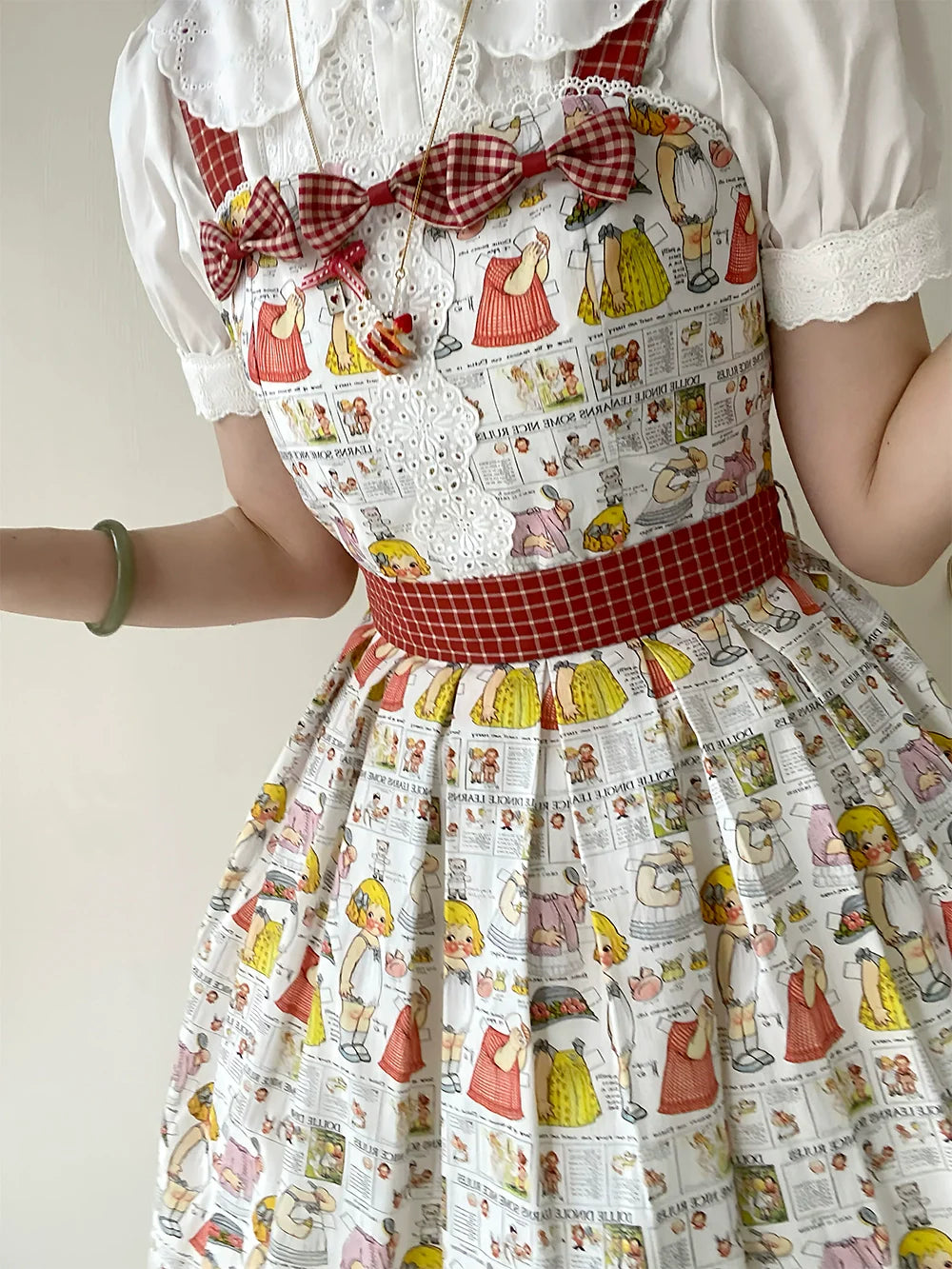 Miss Cube - Dress Up Dolls - Summer Kawaii Lolita JSK Dress Customized Size