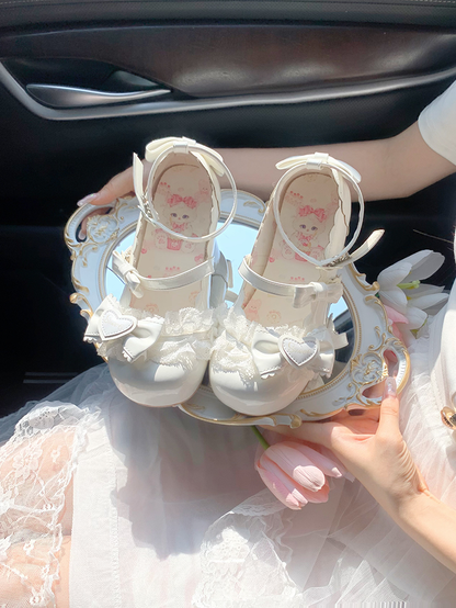 Aimee - Sakura - Sweet Lolita Heels Cute Mid-heel Mary Jane Shoes