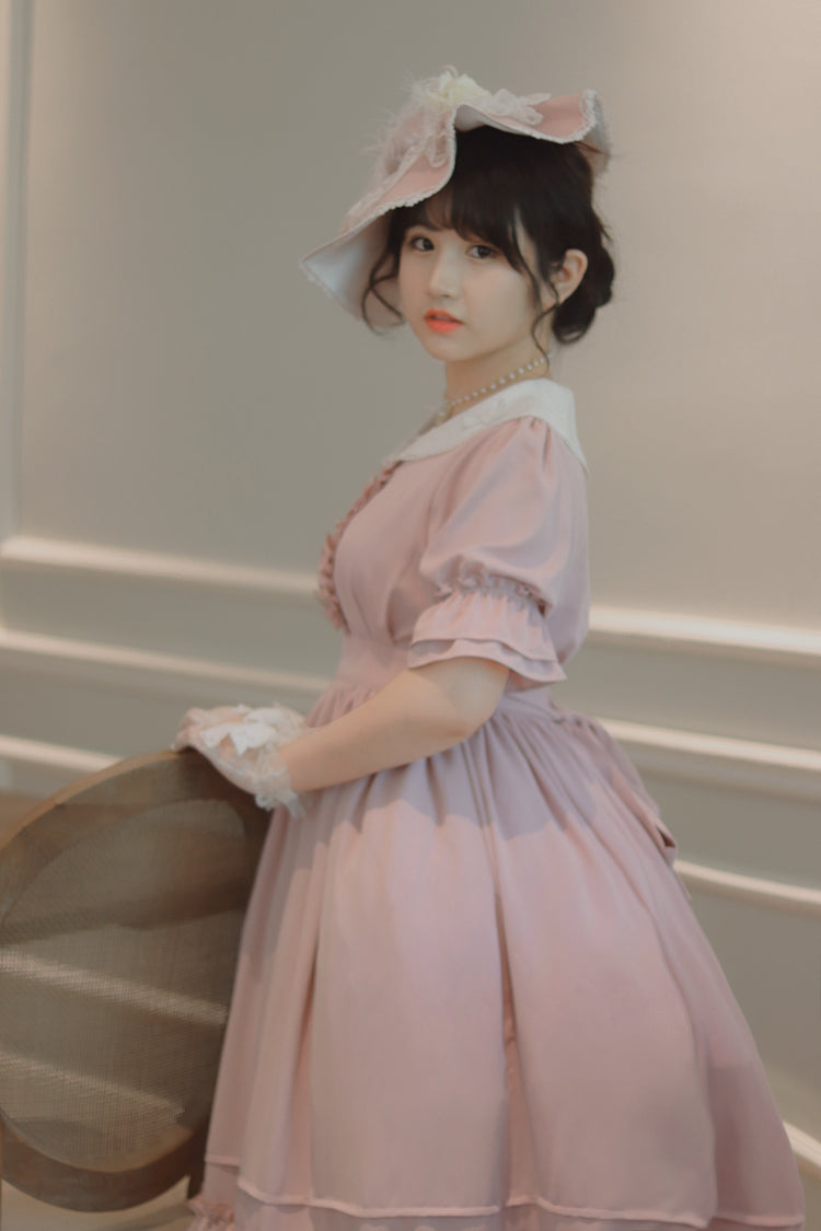 Sweet Wood - Plus Size Vintage Lolita OP Dress