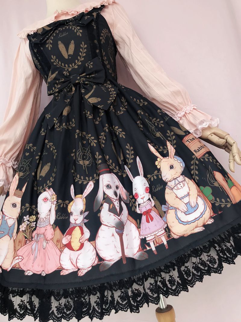 Yilia - Harvest Time At Rabbit Farm - Lolita JSK Dress