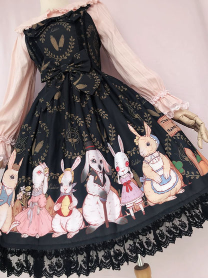 Yilia - Harvest Time At Rabbit Farm - Lolita JSK Dress