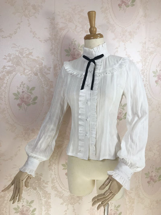 Yilia - Korean Fashion Cotton Lolita Blouse