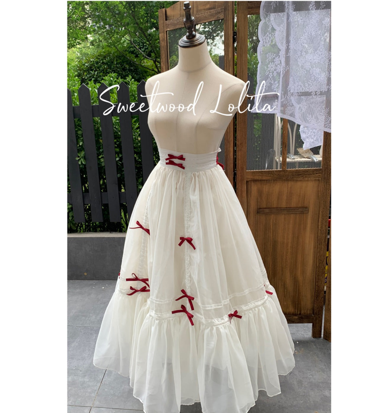 Sweet Wood - Elegant Floral Sweet Lolita OP Corset Accessory