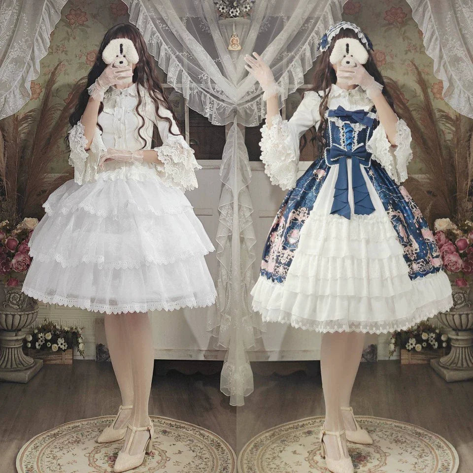 Motadalu - Magic Petticoat - Wedding Lolita Petticoat Violence Fishbone Lolita Petticoat