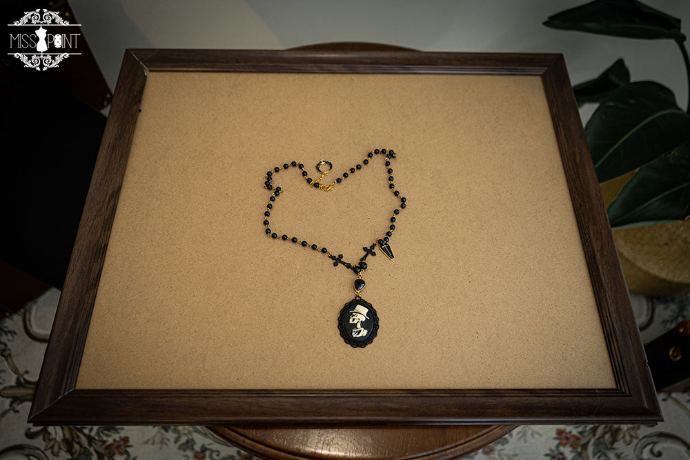 Miss Point - Demon Hunter's Diary - Lolita Accessories Hat KC Necklace Brooch Waistband