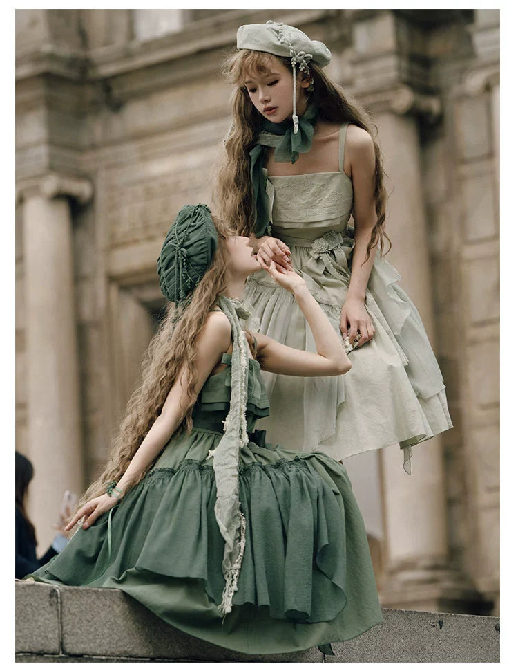 Nuit De Cellophane - A Thousand Moonfalls - Elegant Lolita JSK Dress Thin Cardigan