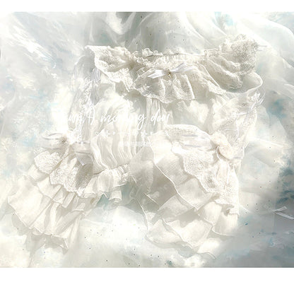 Dawn and Morning - Flower Wedding Lolita Accessories Headdress Set